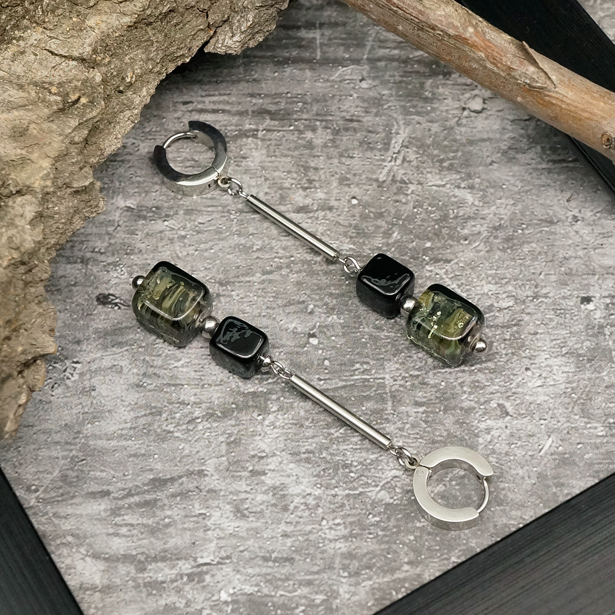 Серьги из муранского стекла DRYAD LS3233