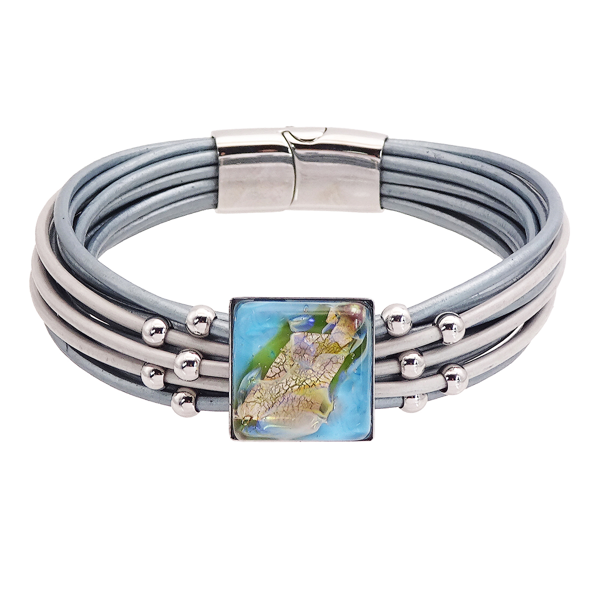 Браслет из муранского стекла PAPILLONS R3994