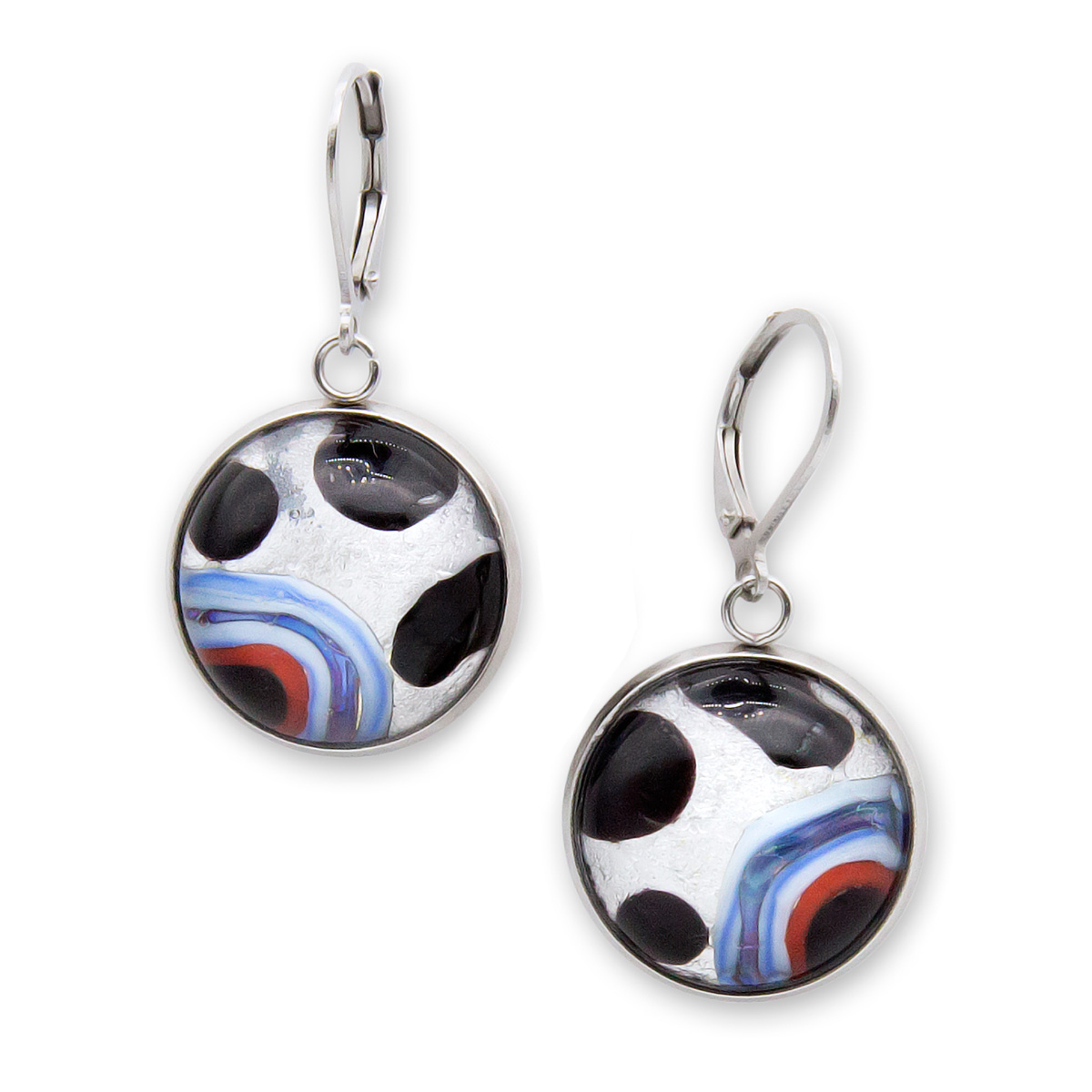 Серьги из муранского стекла ENIGMA LS3016