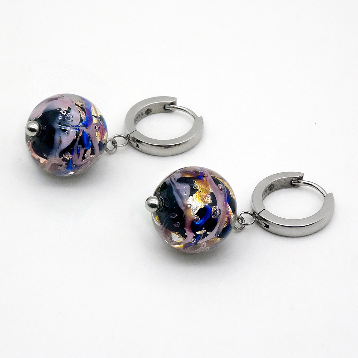 Серьги из муранского стекла ENERGY LS1090