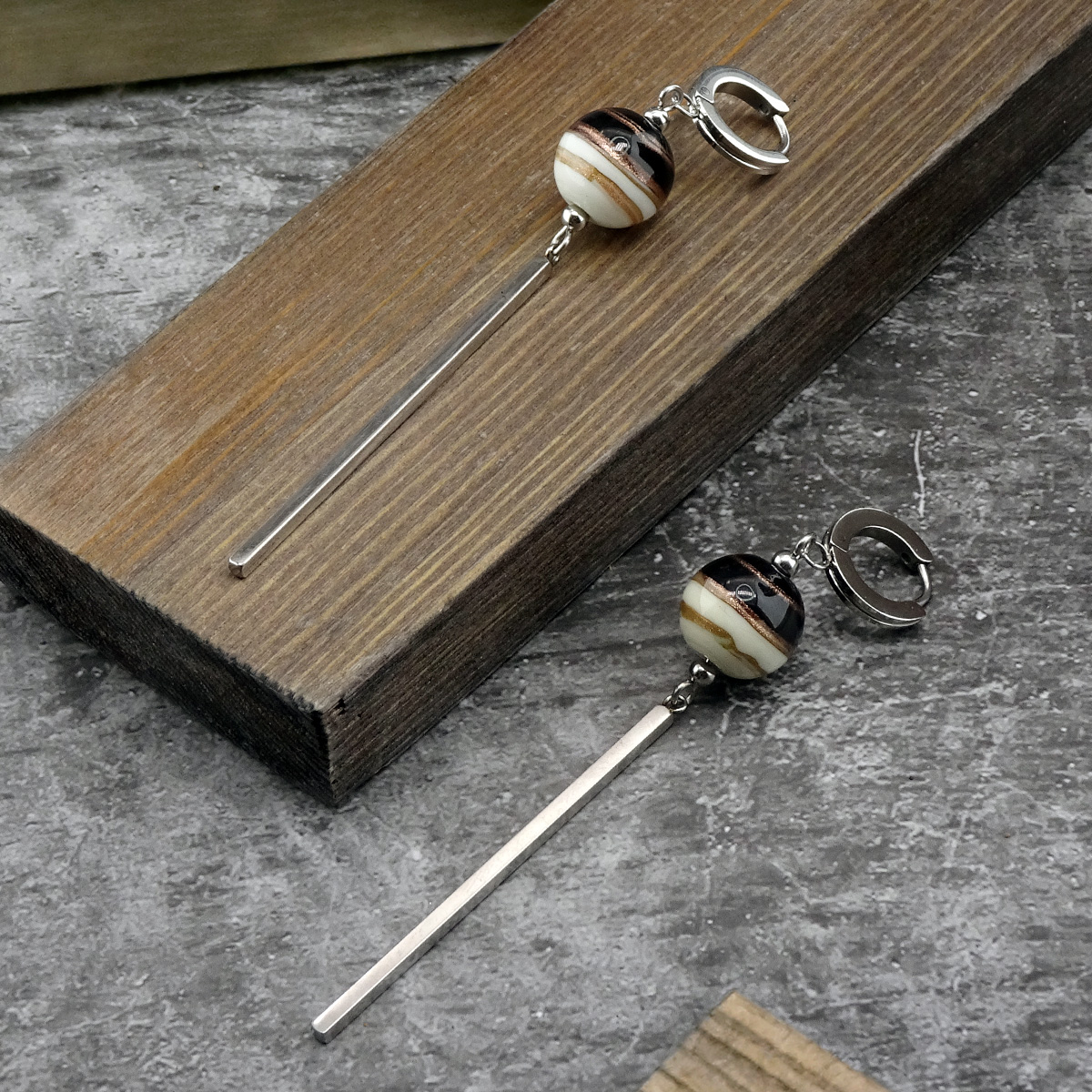 Серьги из муранского стекла DRESS CODE LS2993