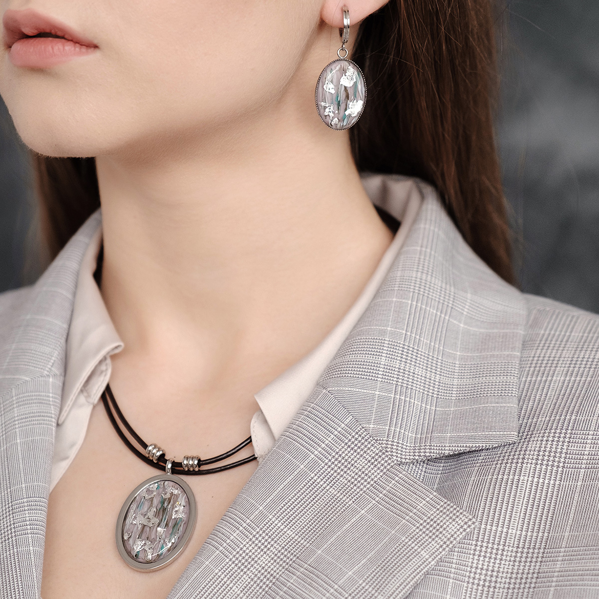 Серьги из муранского стекла MIRAGE LS3288