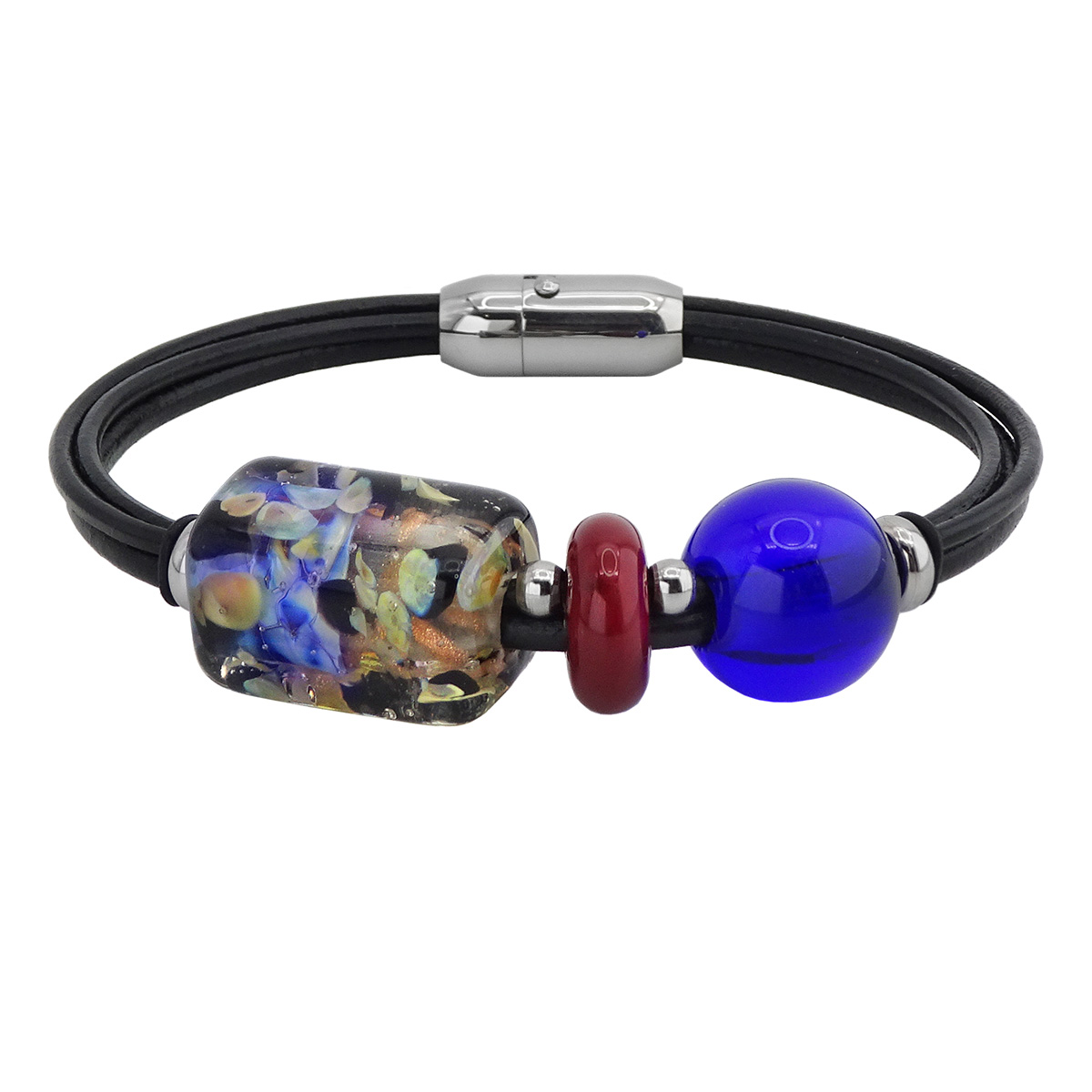 Браслет из муранского стекла SAPPHIRE GLORY R3922
