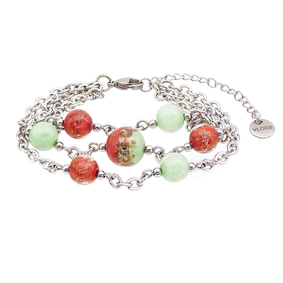 Браслет из муранского стекла PARADISE APPLES RC3919