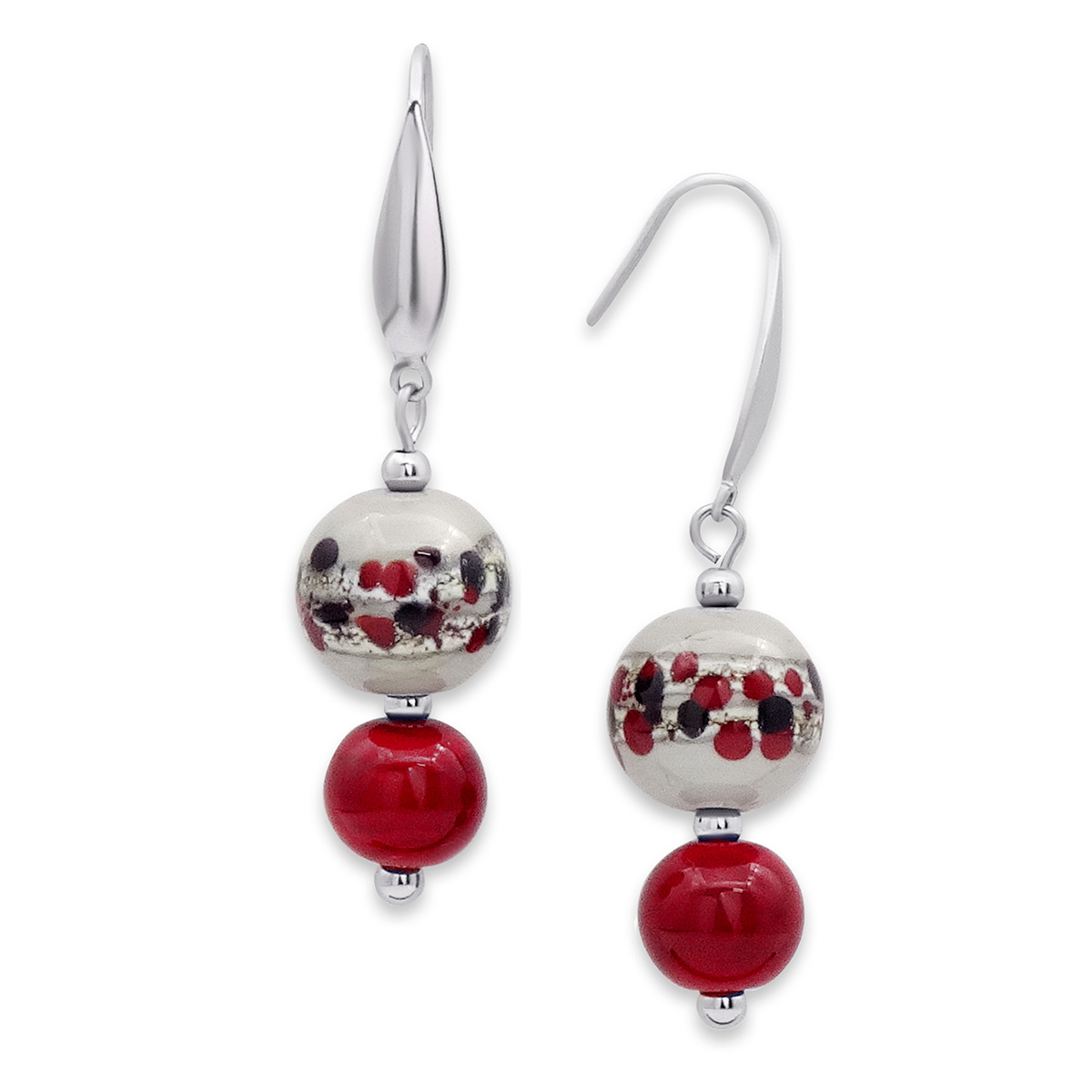 Серьги из муранского стекла FOCUS LS2962