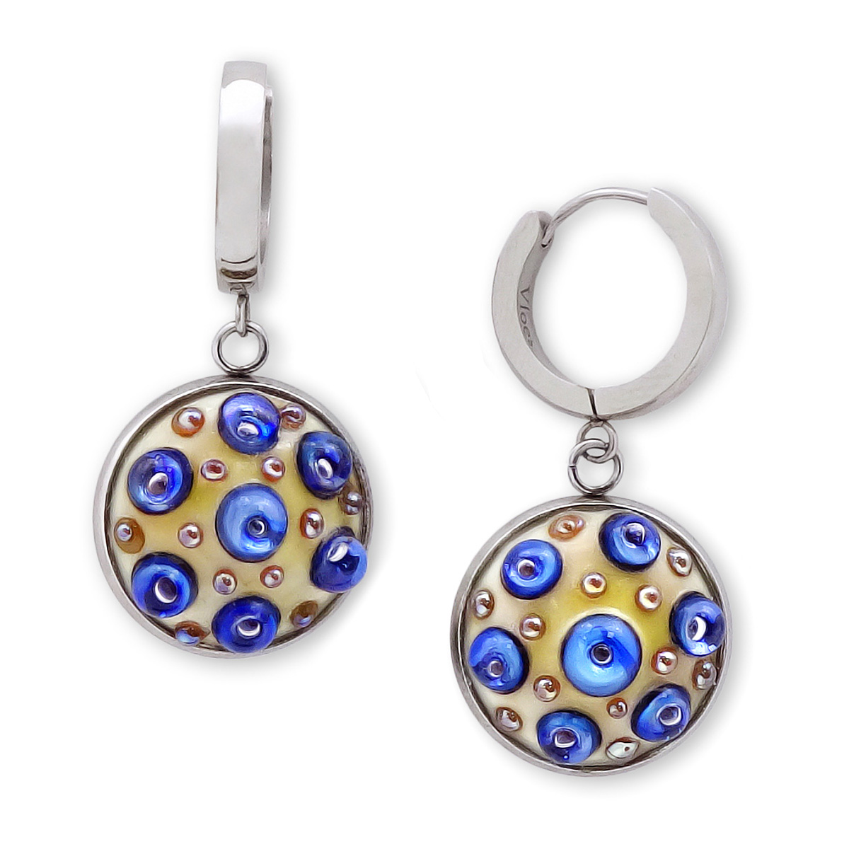 Серьги из муранского стекла ELLADA LS3223