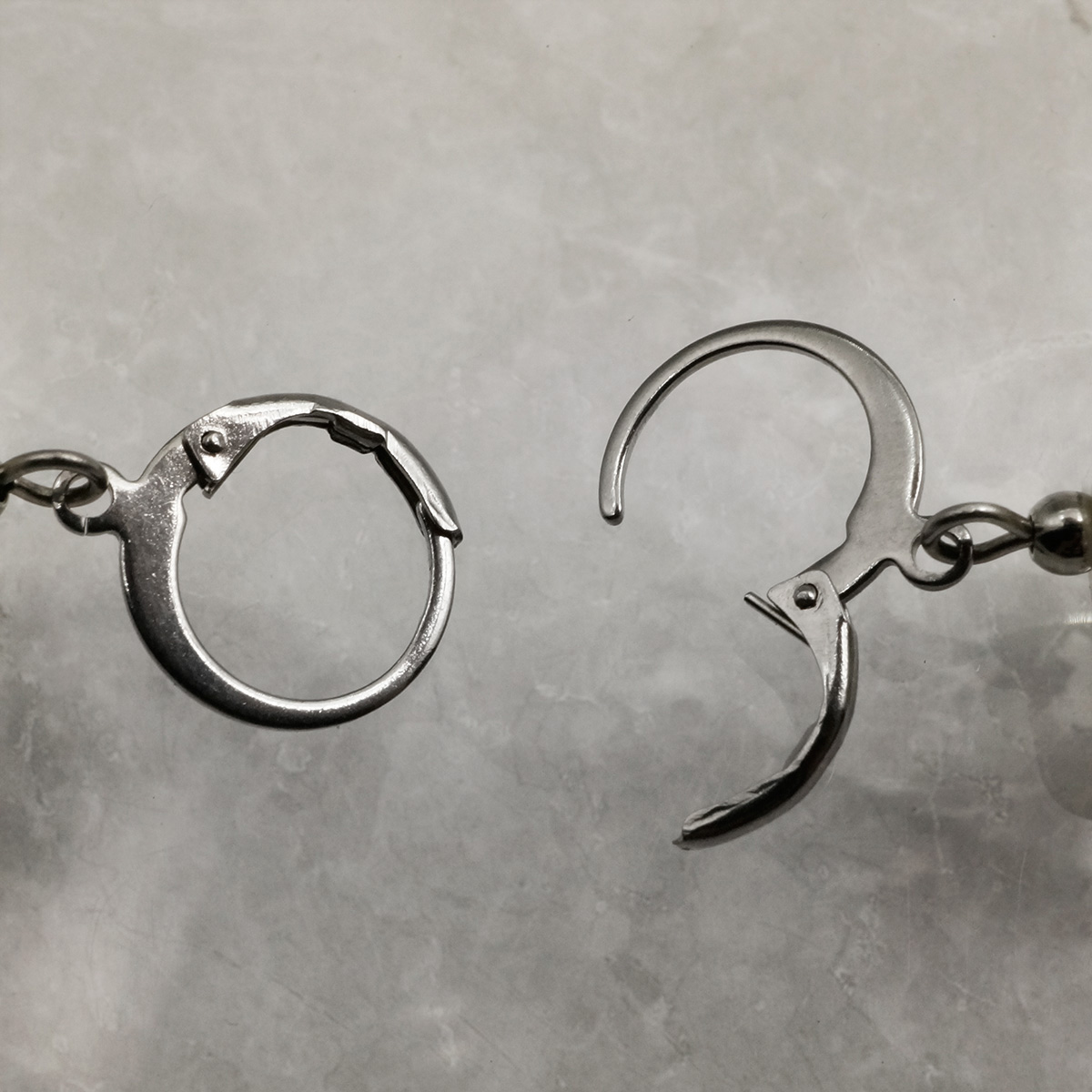 Серьги из муранского стекла PINK HAZE LS3506