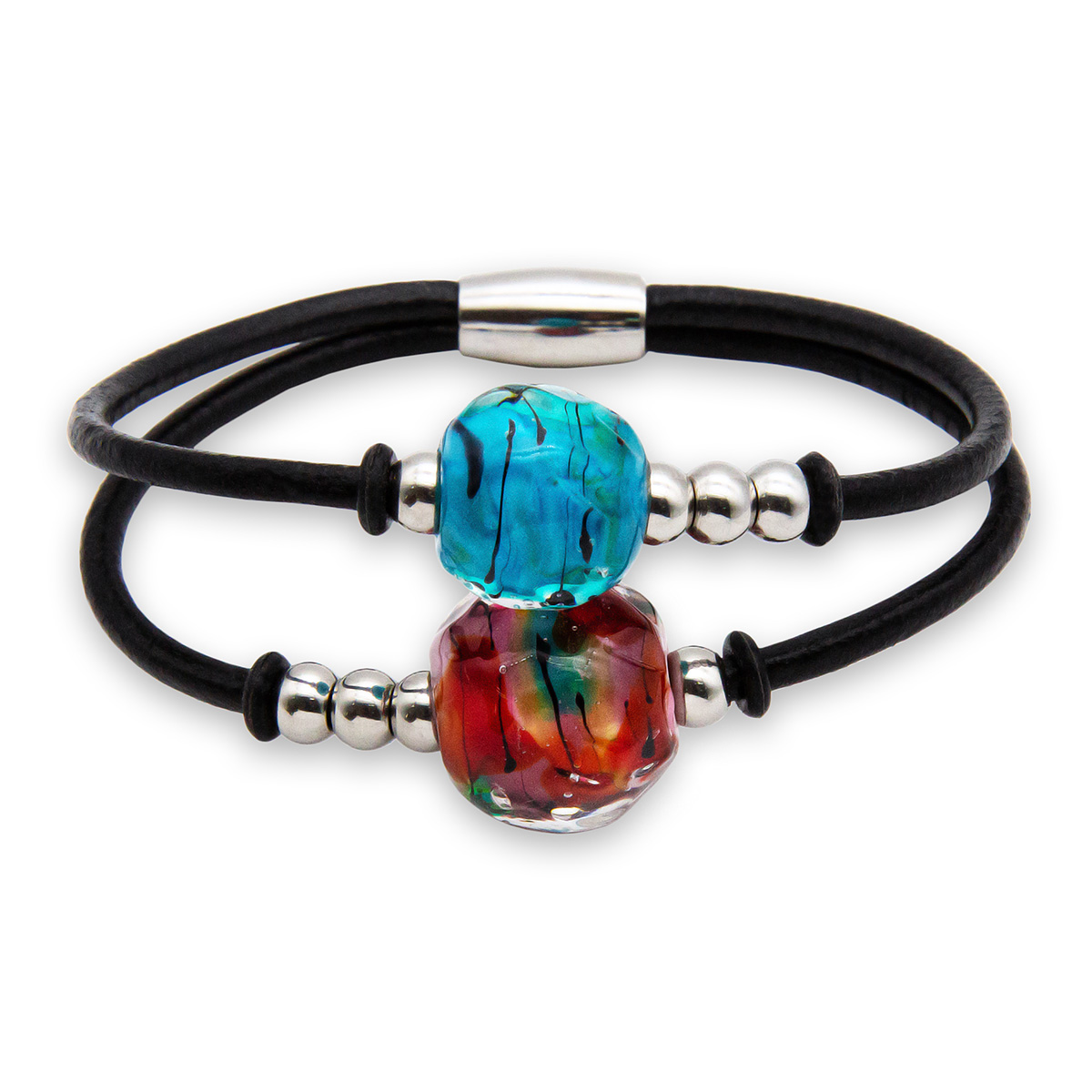 Браслет из муранского стекла MELODY COLOR R3575