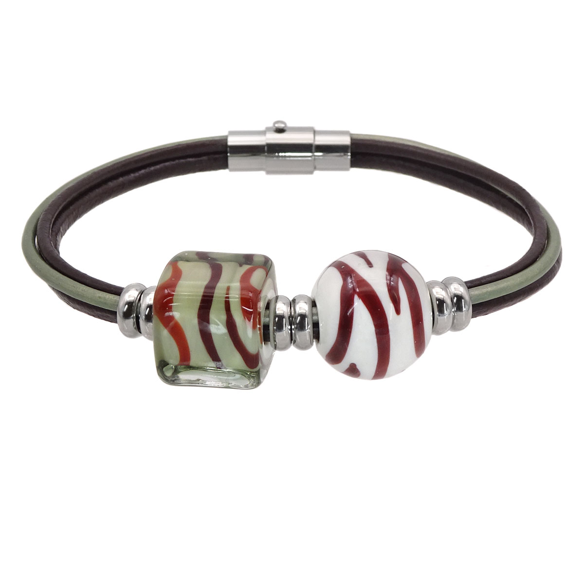 Браслет из муранского стекла MADAGASCAR R3990