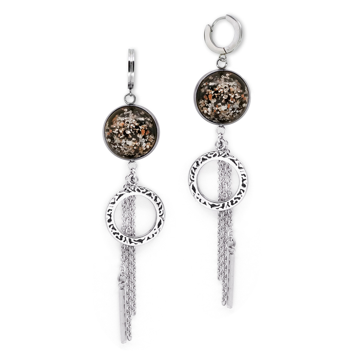 Серьги из муранского стекла STARDUST LS2879