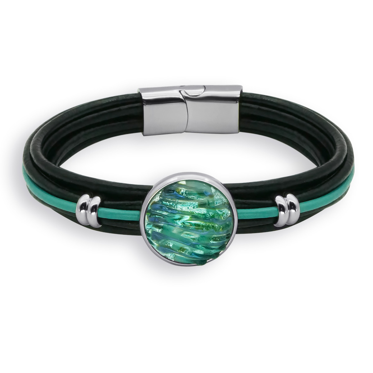 Браслет из муранского стекла MERMAID R3822