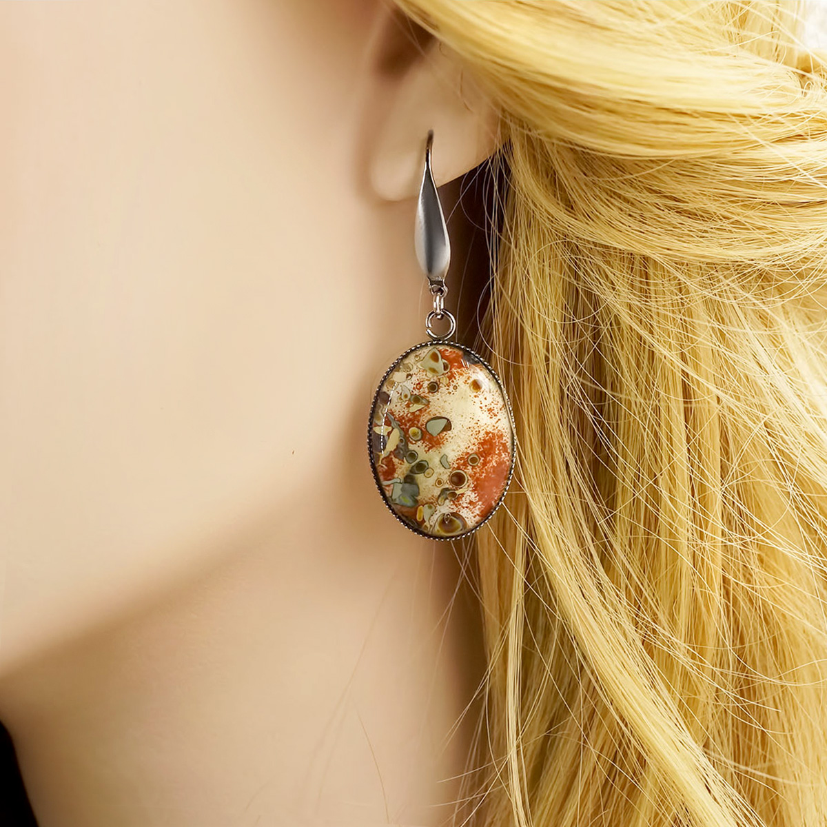 Серьги из муранского стекла EXPANSE LS2539