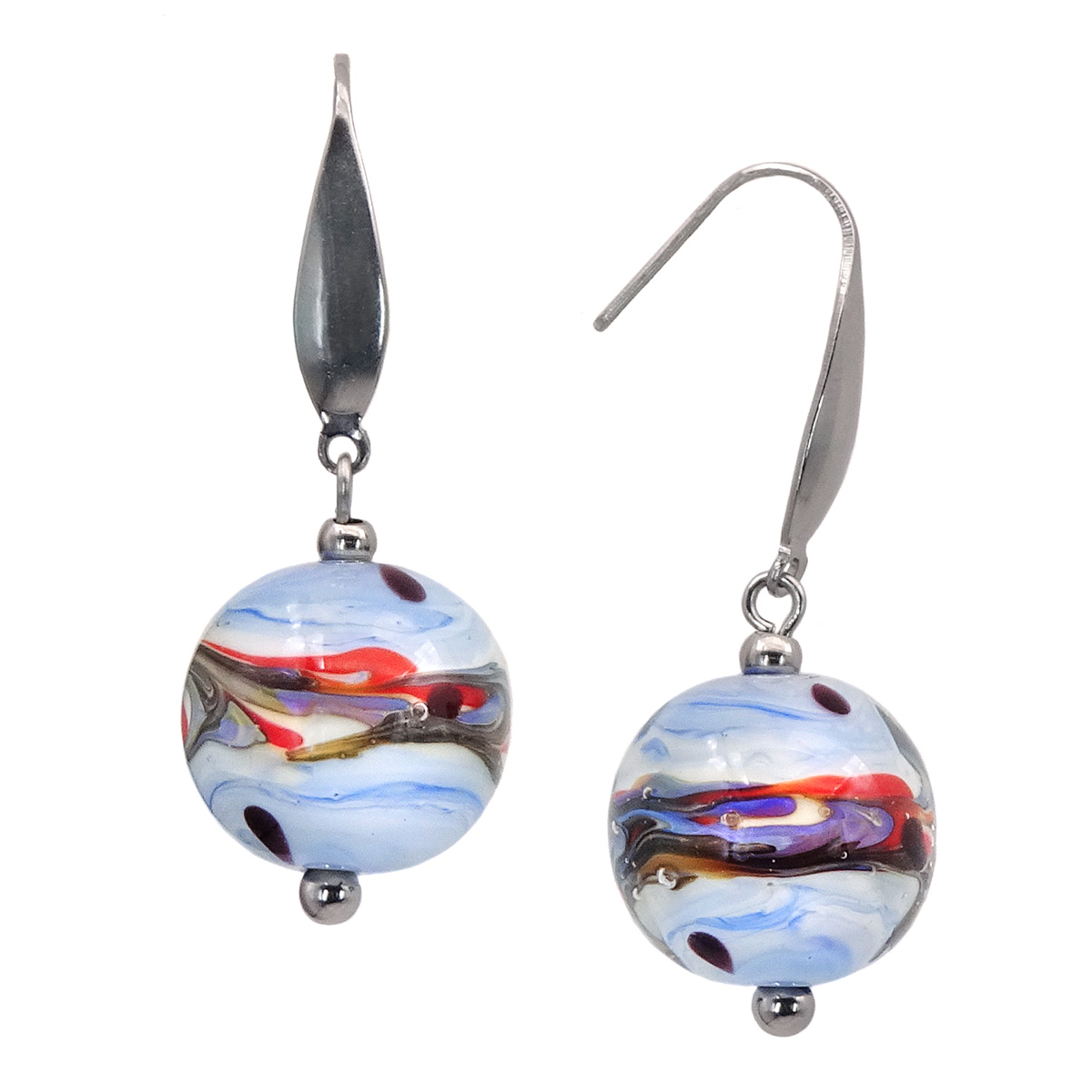 Серьги из муранского стекла ACCENT LS2965