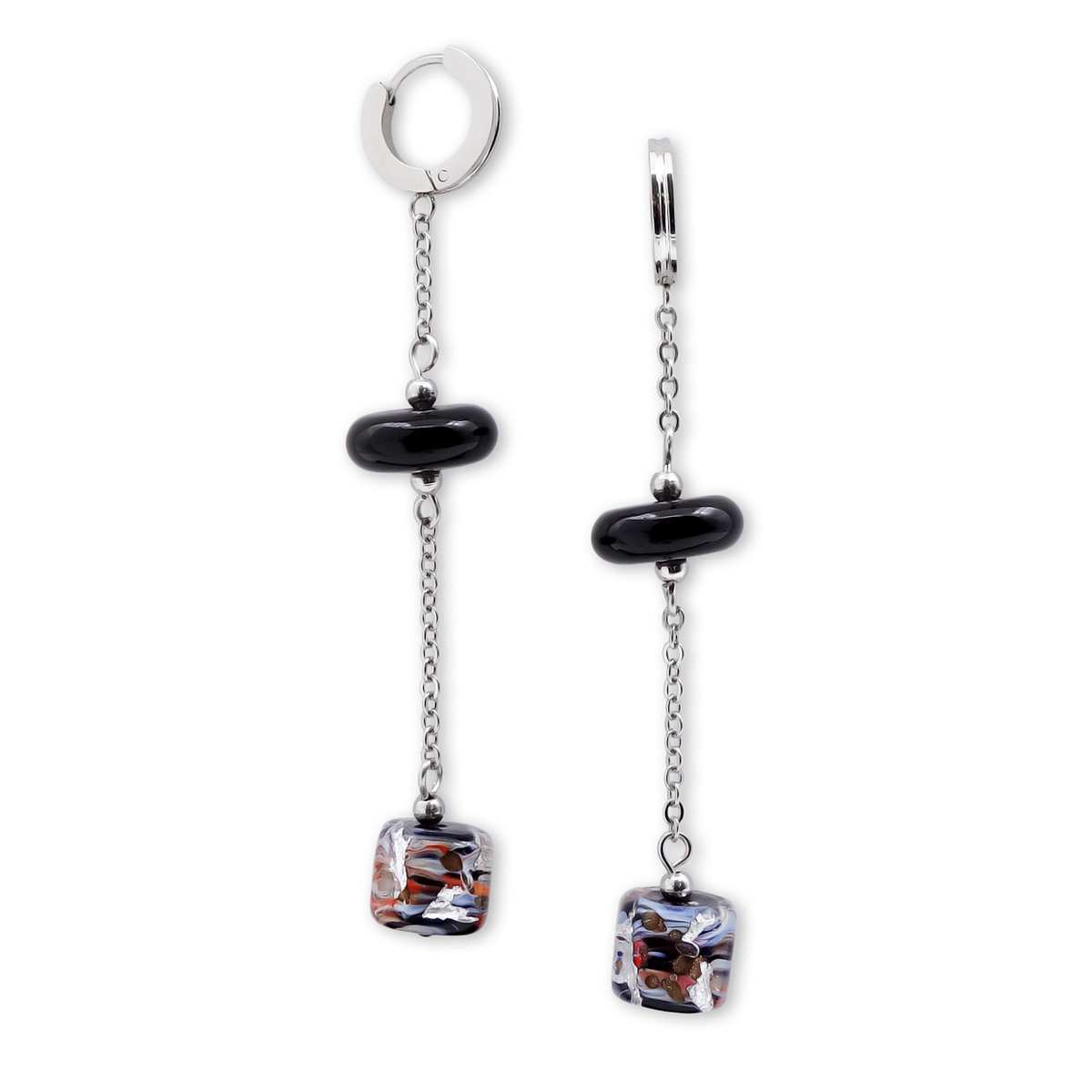 Серьги из муранского стекла TONIGHT LS3215