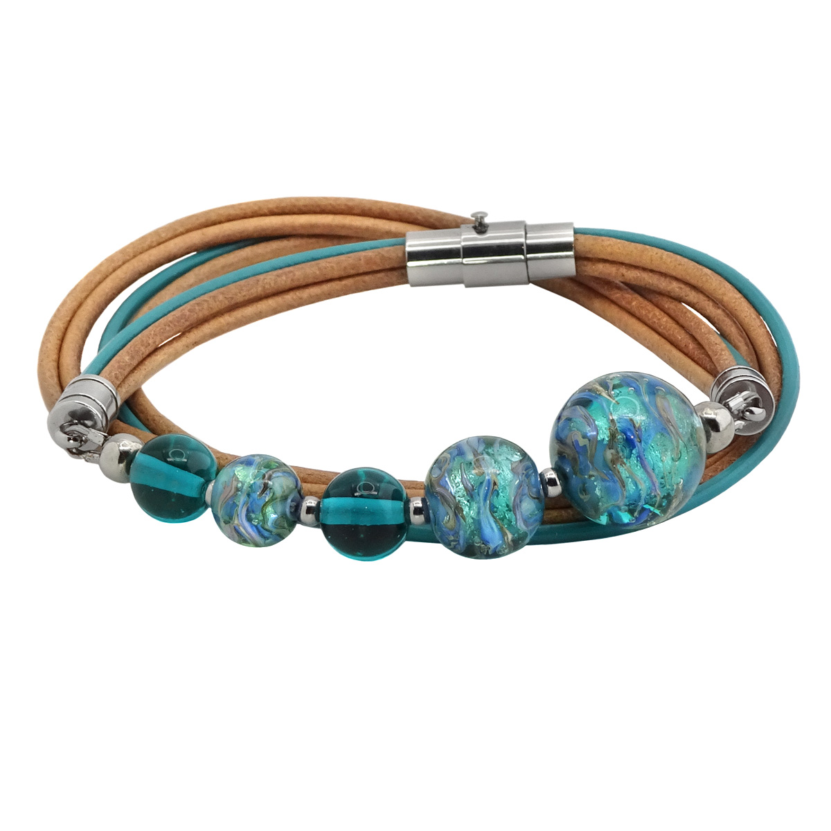 Браслет из муранского стекла COOLNESS R3581