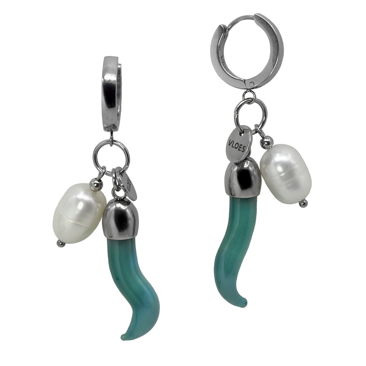 Серьги из муранского стекла PAPRIKA LC3444