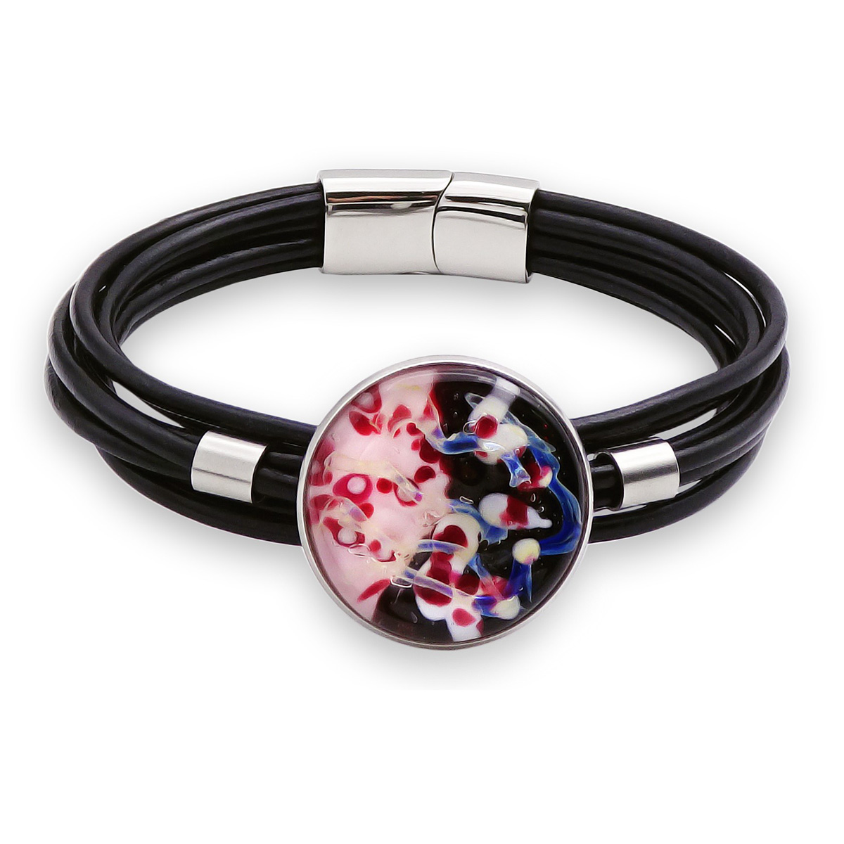 Браслет из муранского стекла APPLE BLOSSOM R3676