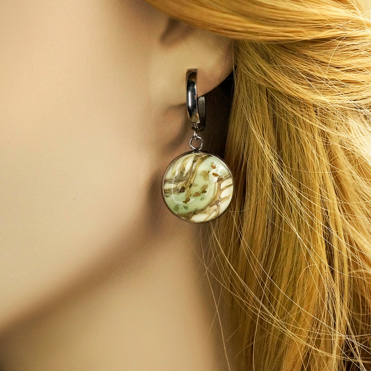 Серьги из муранского стекла APRIL LS3111