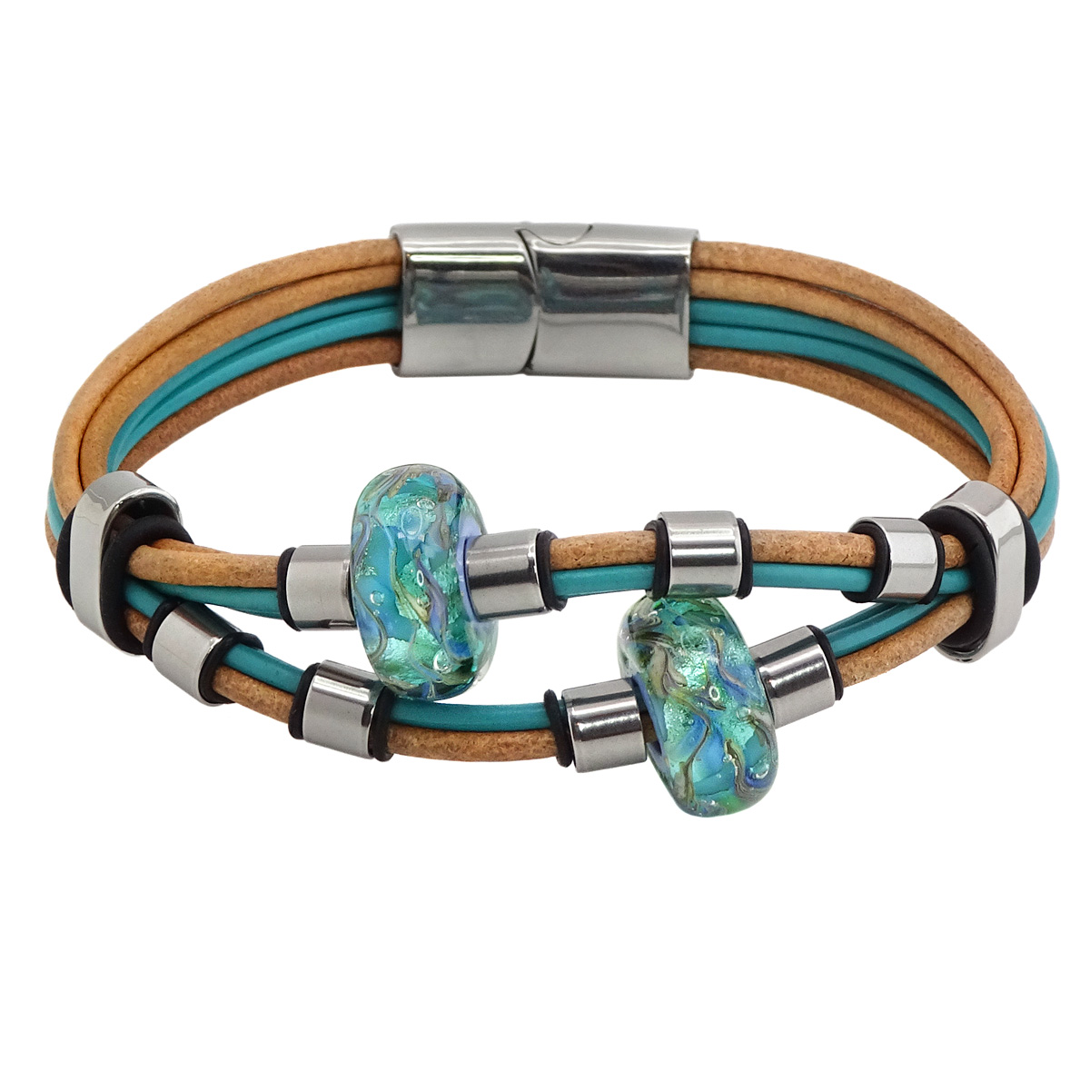 Браслет из муранского стекла COOLNESS R3582