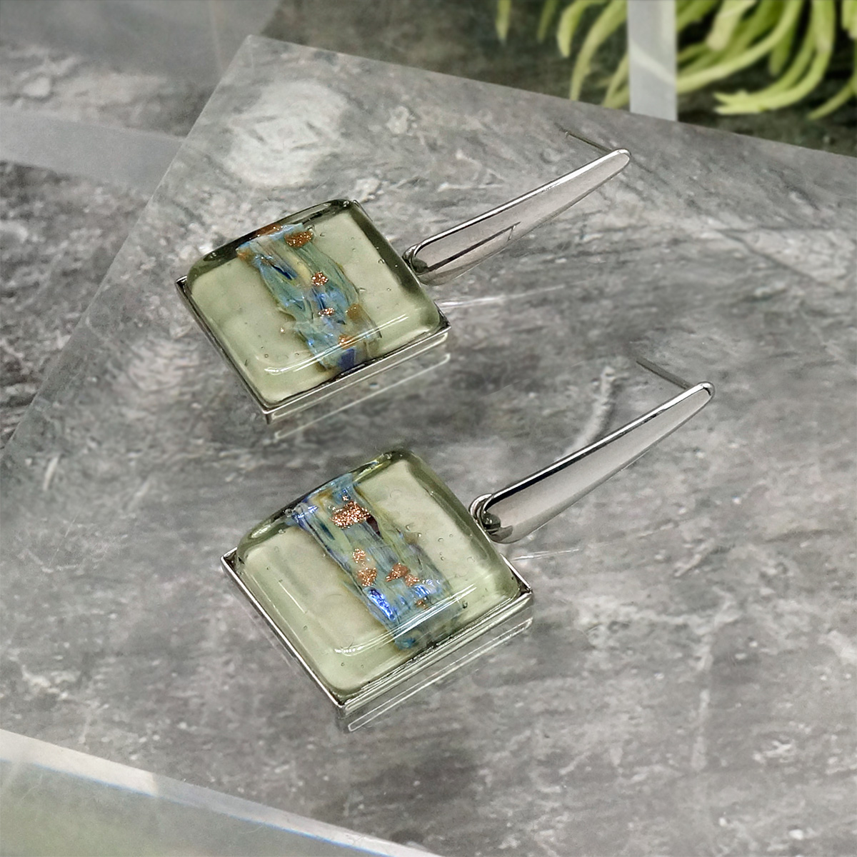 Серьги из муранского стекла SENSITIVITY LS3441