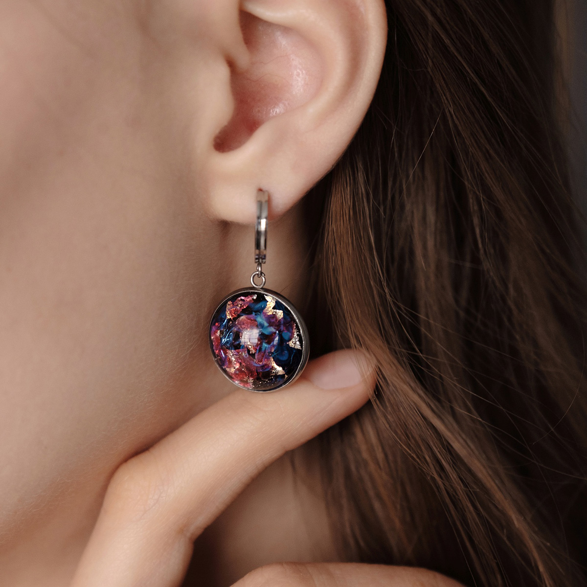 Серьги из муранского стекла DELIGHT LS3137