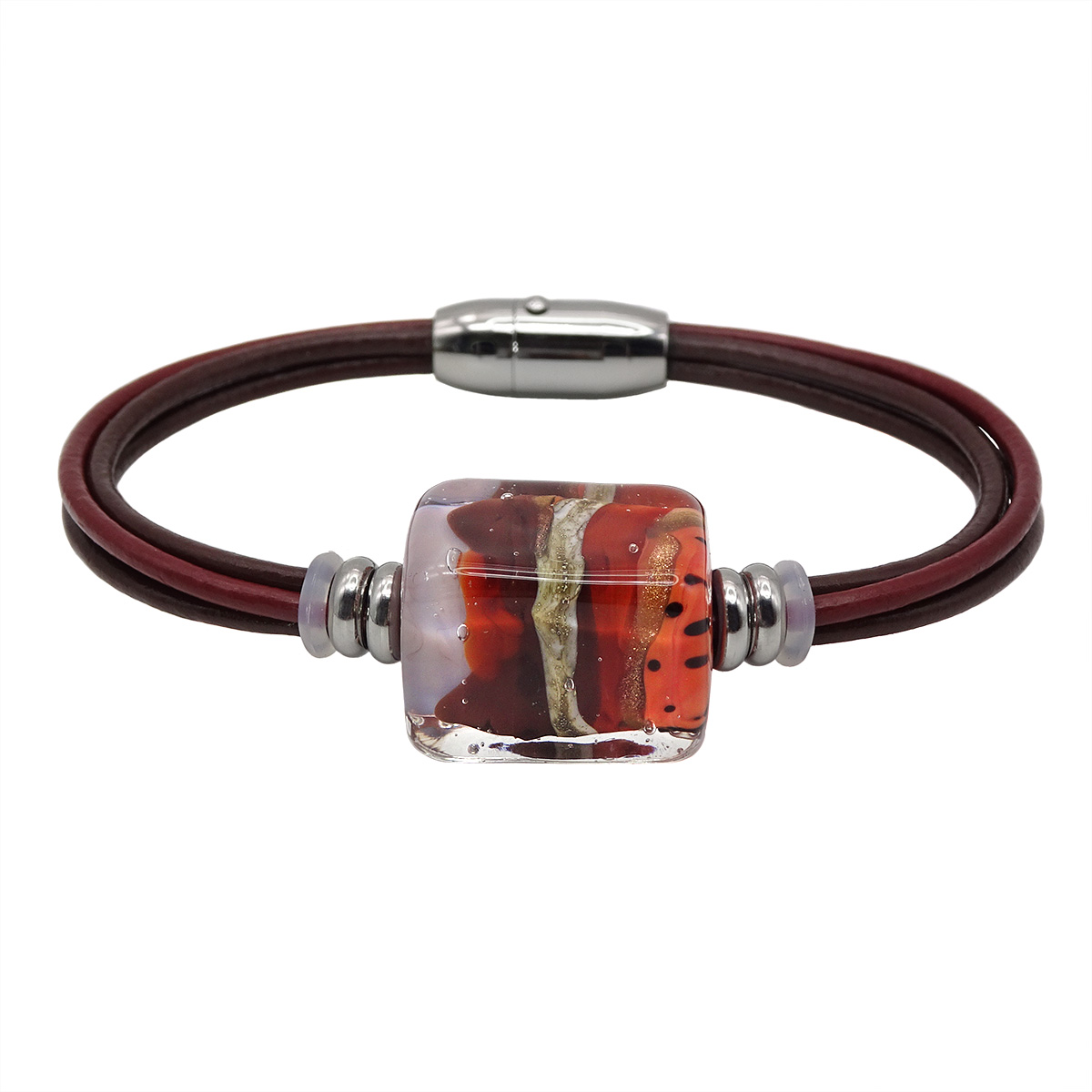 Браслет из муранского стекла TROPIKANKA R3908