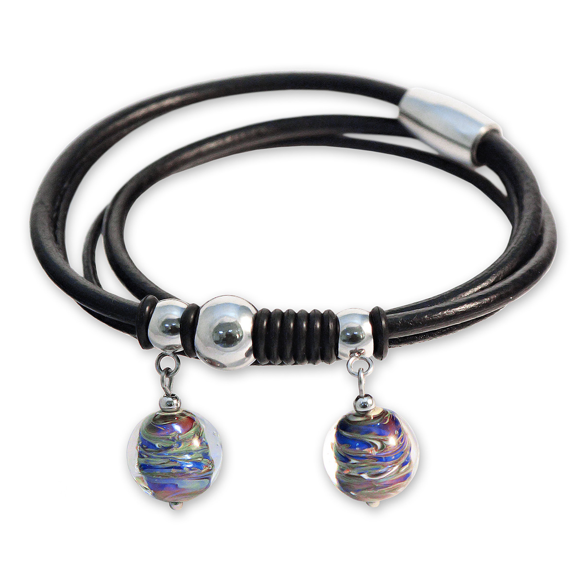 Браслет из муранского стекла SAND PIT R2391