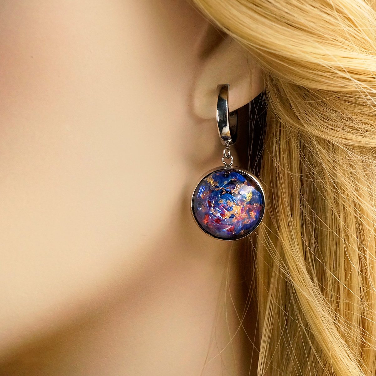 Серьги из муранского стекла DELIGHT LS3137