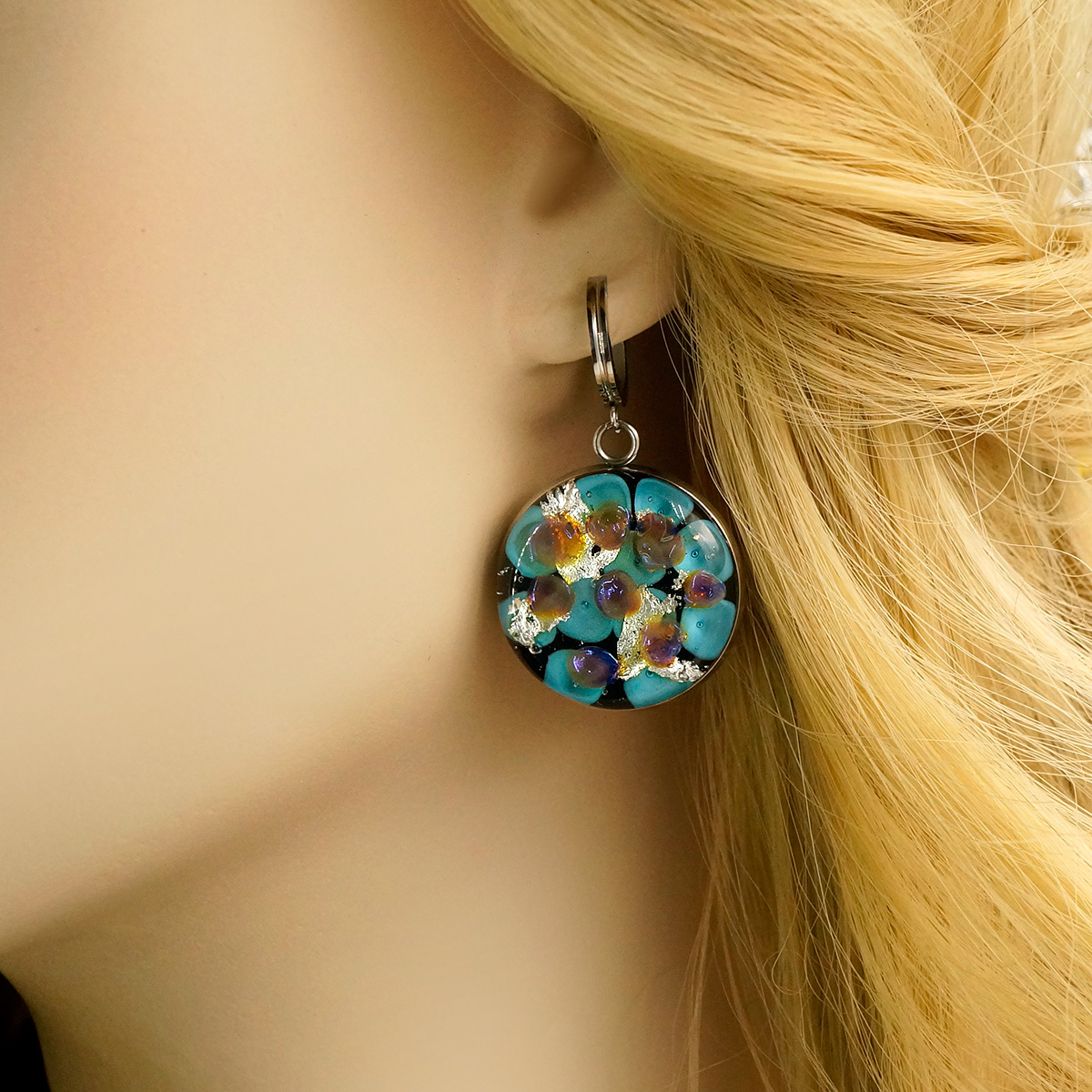 Серьги из муранского стекла PARADOX LS3130