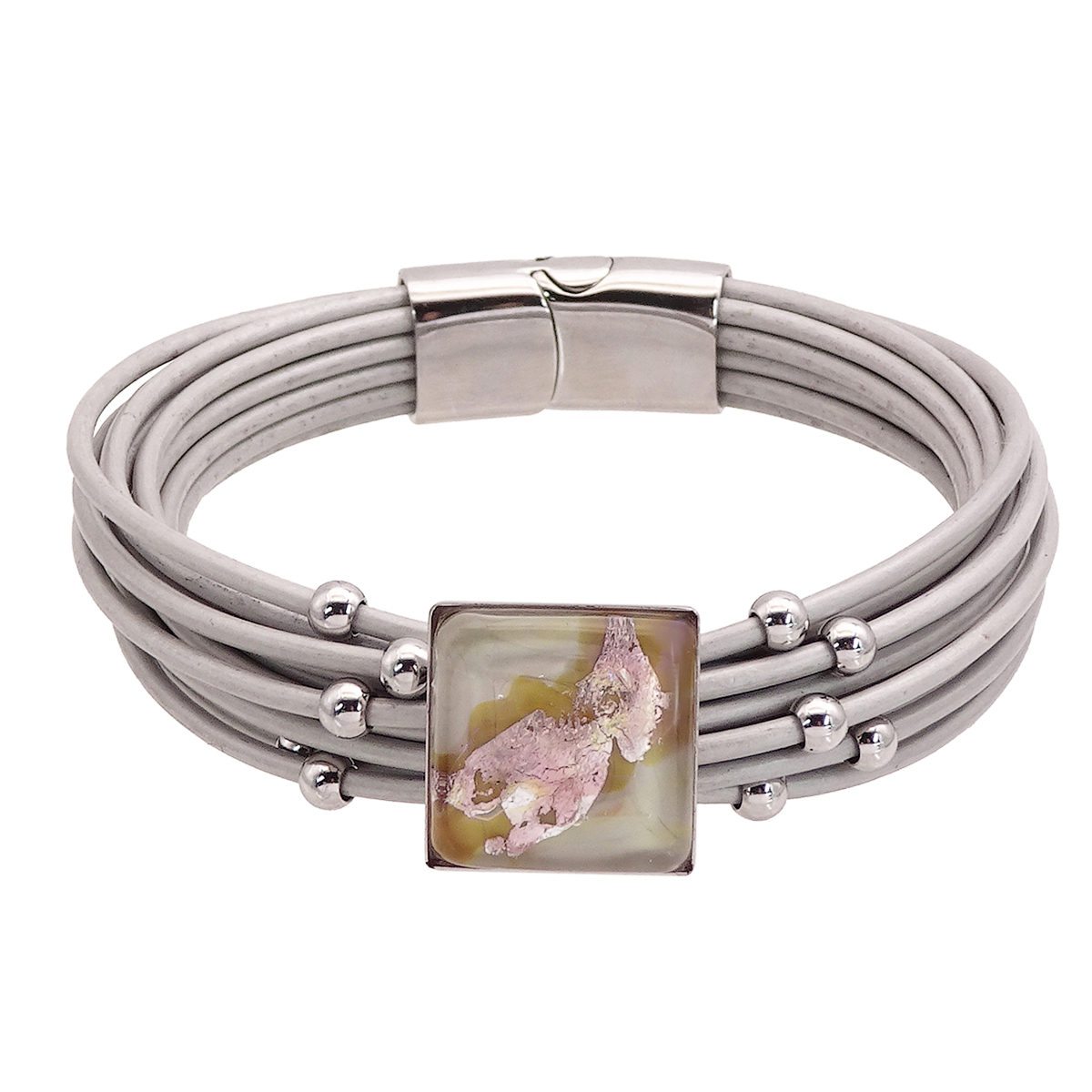 Браслет из муранского стекла PAPILLONS R3995