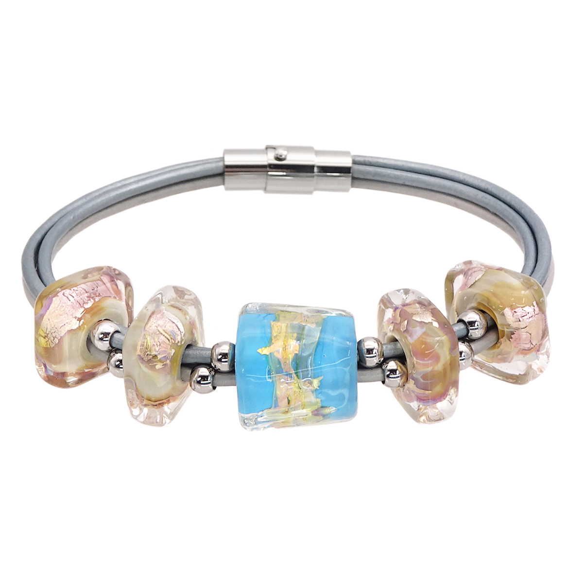 Браслет из муранского стекла PAPILLONS R3992