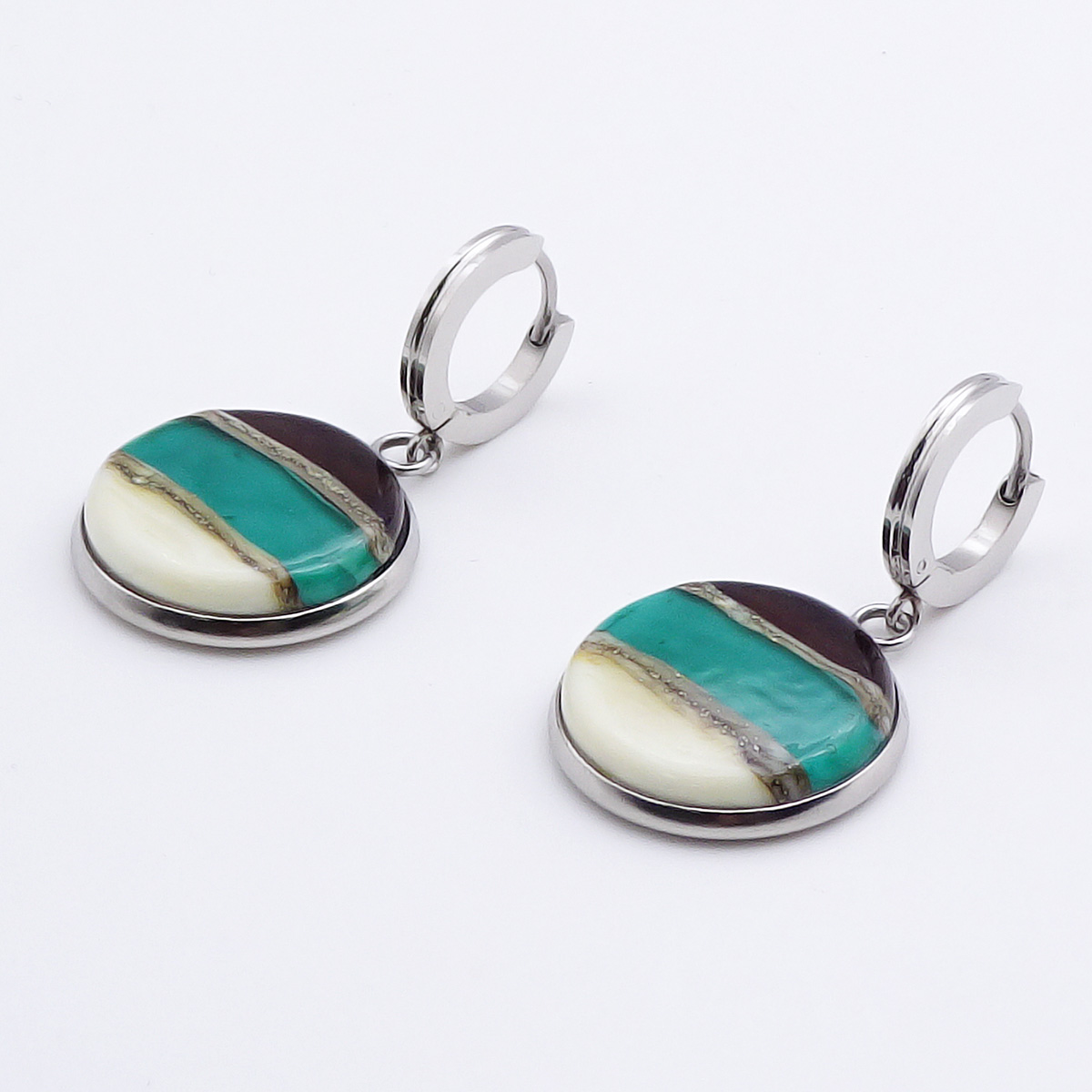 Серьги из муранского стекла IMPULSE LS3148