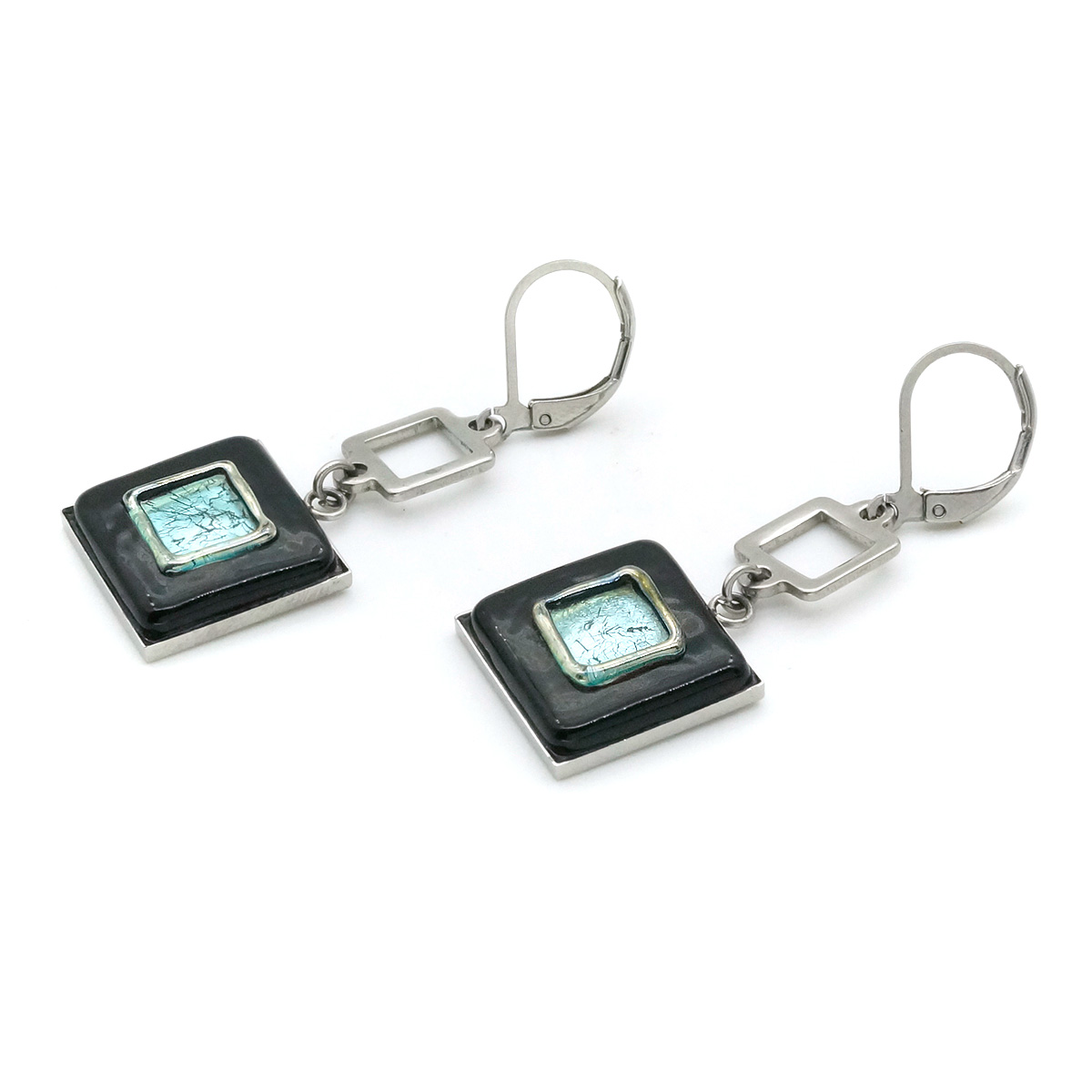 Серьги из муранского стекла MATRIX LS3319