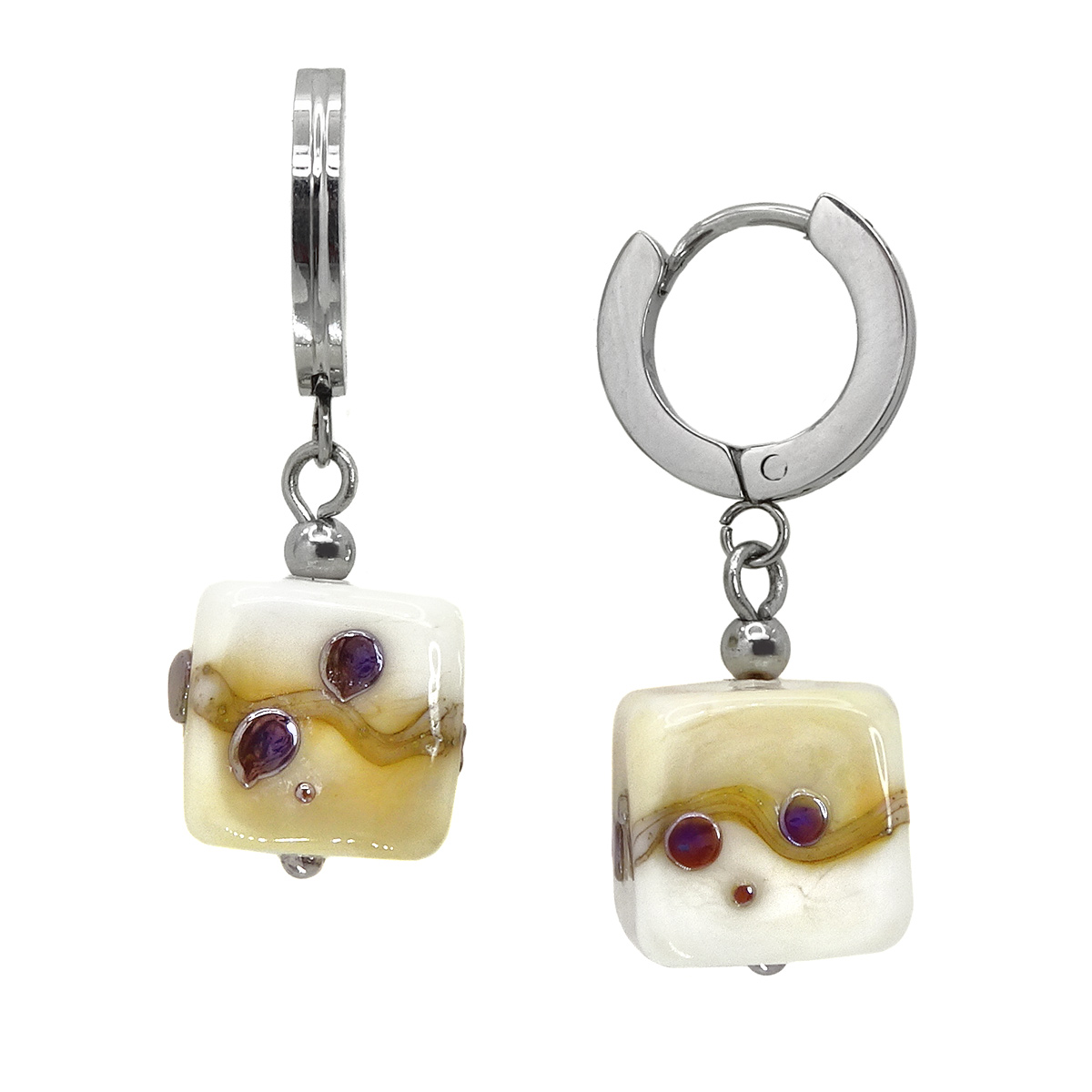 Серьги из муранского стекла ETHNO STYLE LS3439