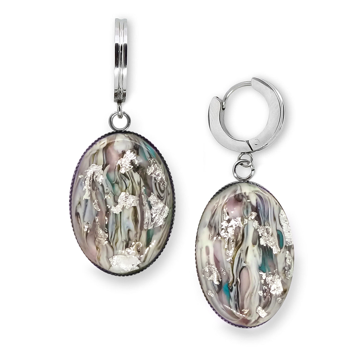 Серьги из муранского стекла MIRAGE LS3288