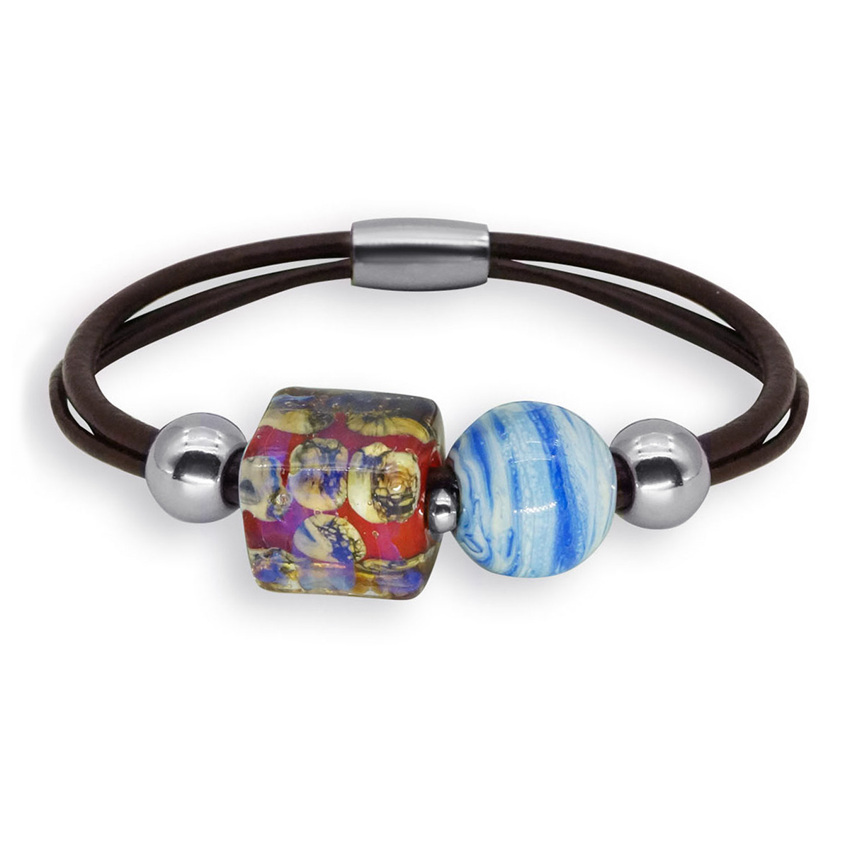 Браслет из муранского стекла RUTHENIA R3770