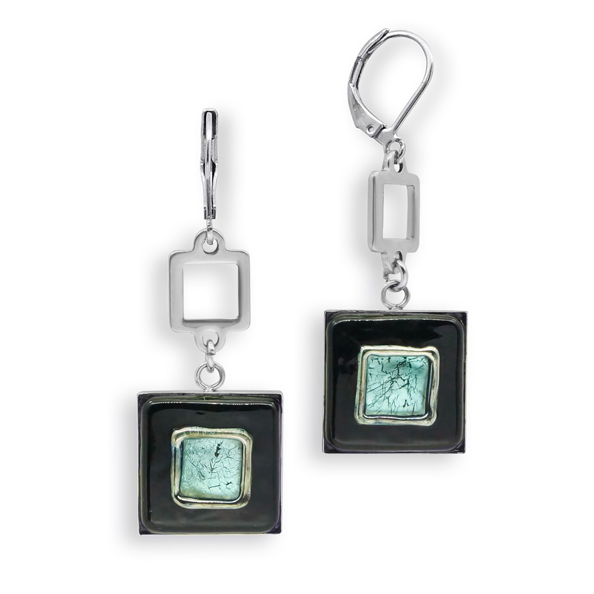 Серьги из муранского стекла MATRIX LS3319