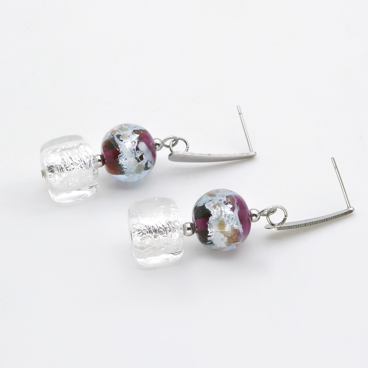 Серьги из муранского стекла GRANITA LS3329