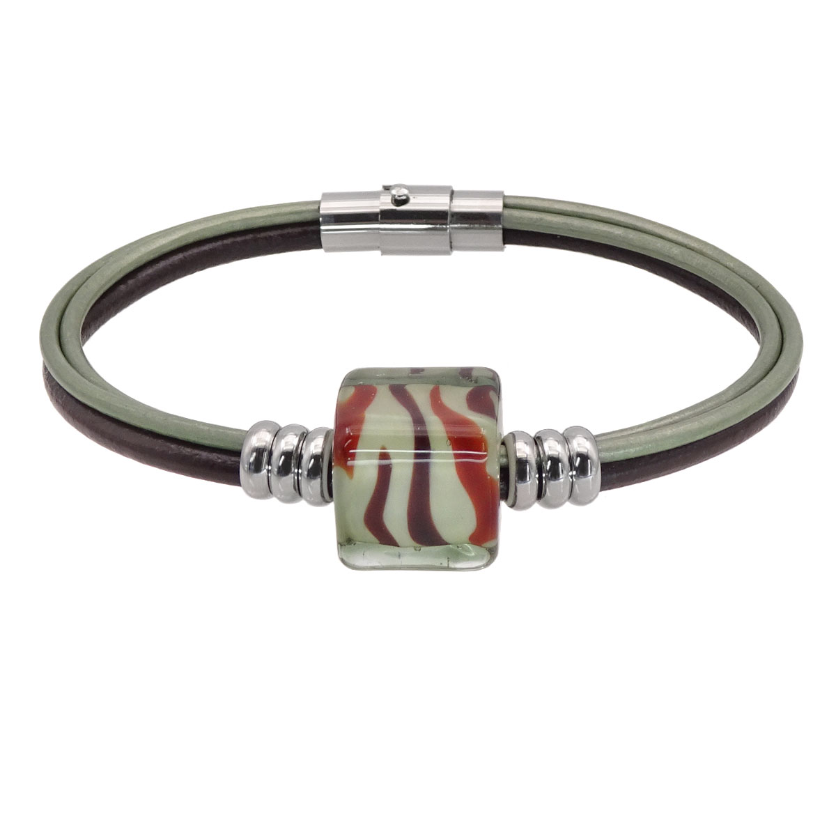 Браслет из муранского стекла MADAGASCAR R3989