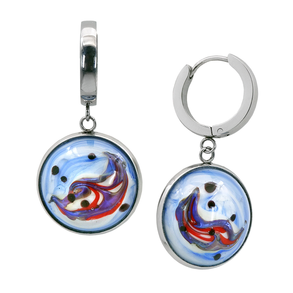 Серьги из муранского стекла ACCENT LS3172