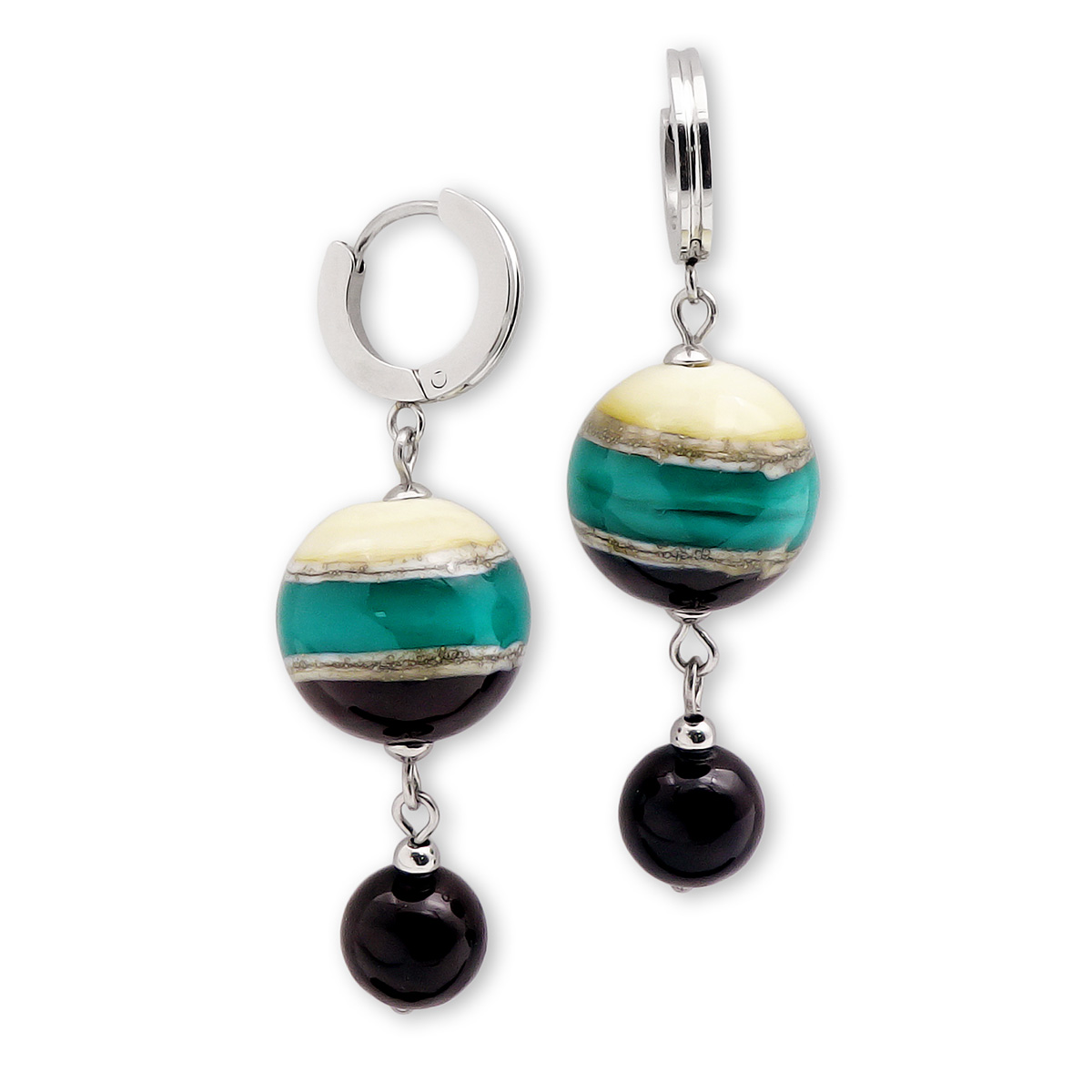 Серьги из муранского стекла IMPULSE LS3146