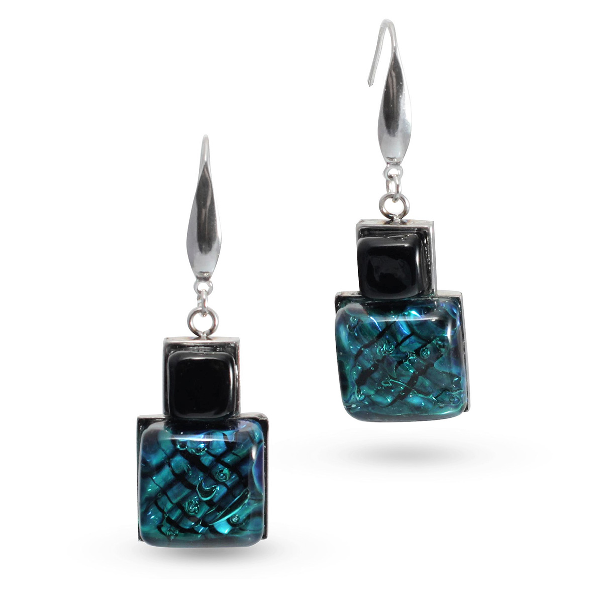 Серьги из муранского стекла BREEZE LS2566