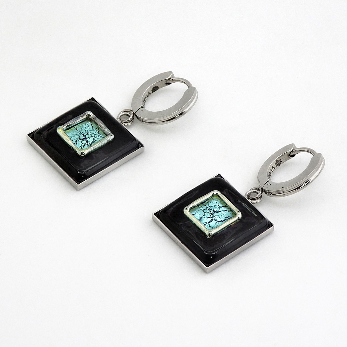 Серьги из муранского стекла MATRIX