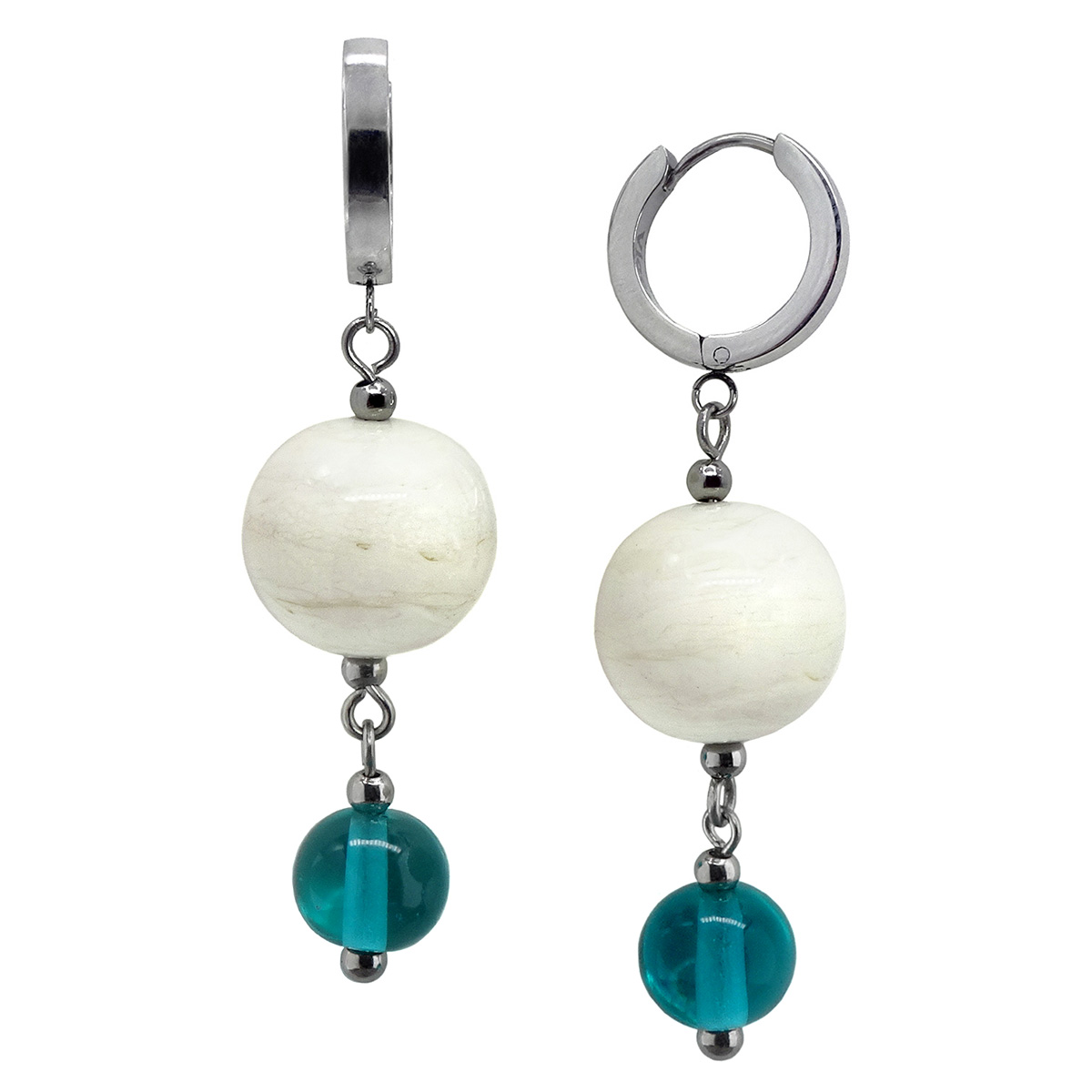 Серьги из муранского стекла WILD WAY LS3440