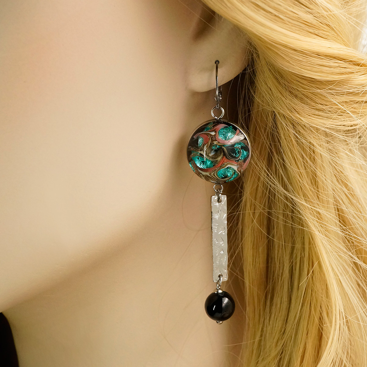 Серьги из муранского стекла MARINER LS1919