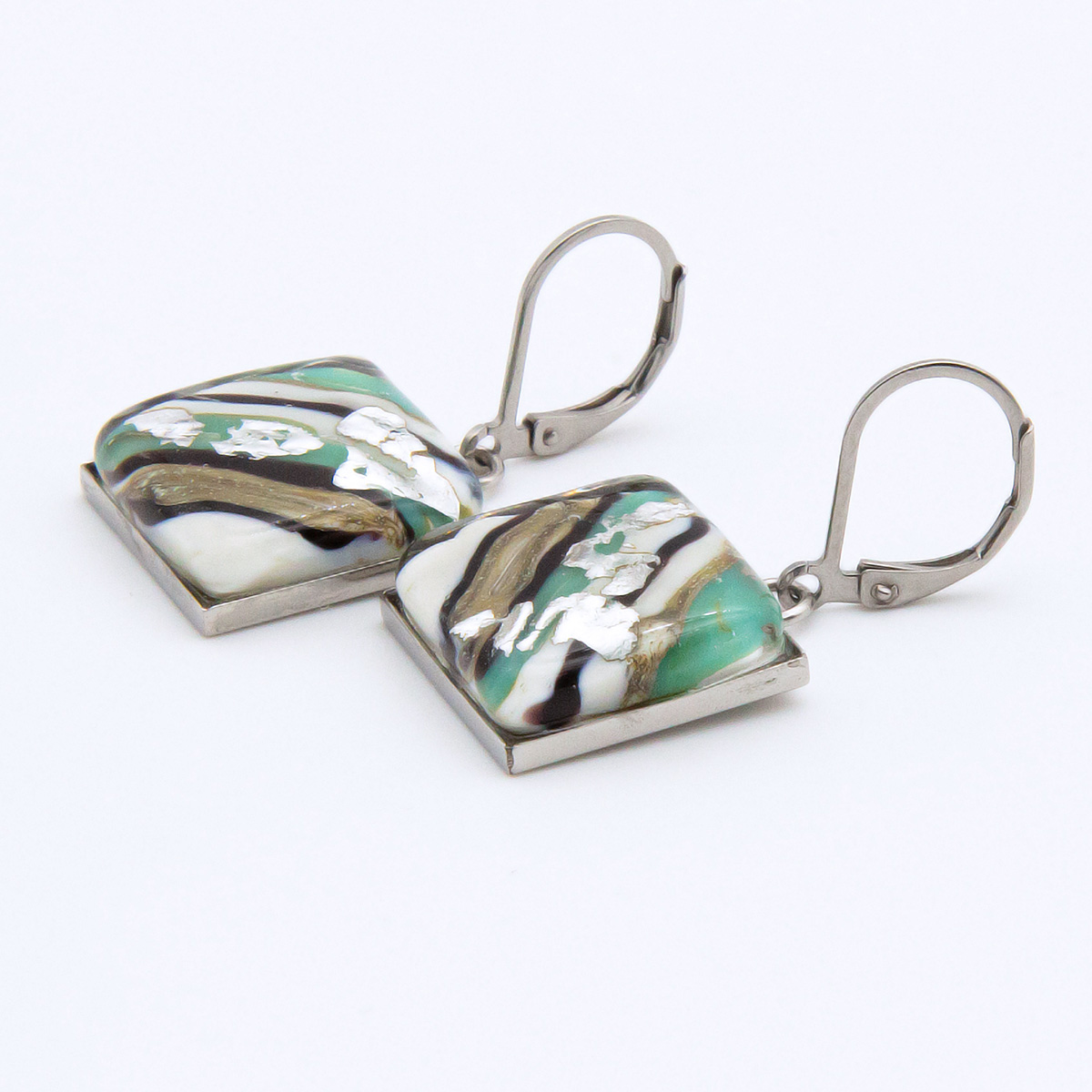 Серьги из муранского стекла ELEGANT ACCENT LS2985