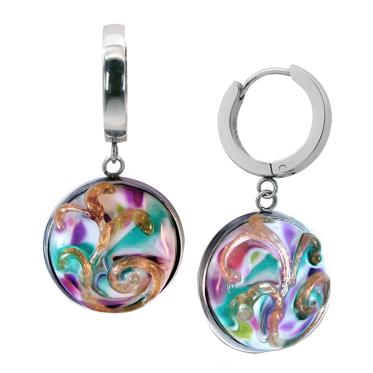 Серьги из муранского стекла EDEN LS2866