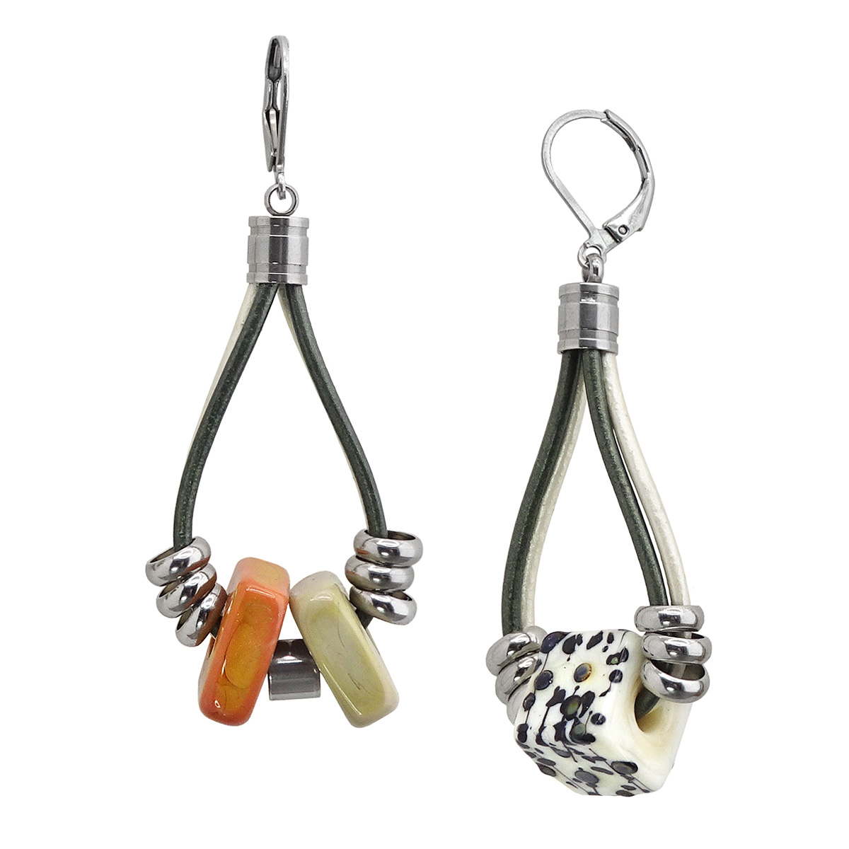 Серьги из муранского стекла STARLA