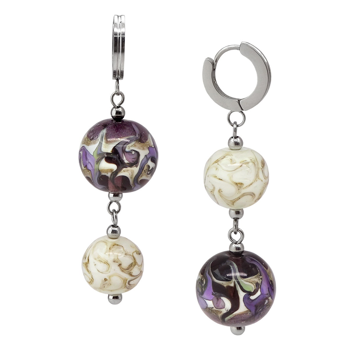 Серьги из муранского стекла MARVELOUS