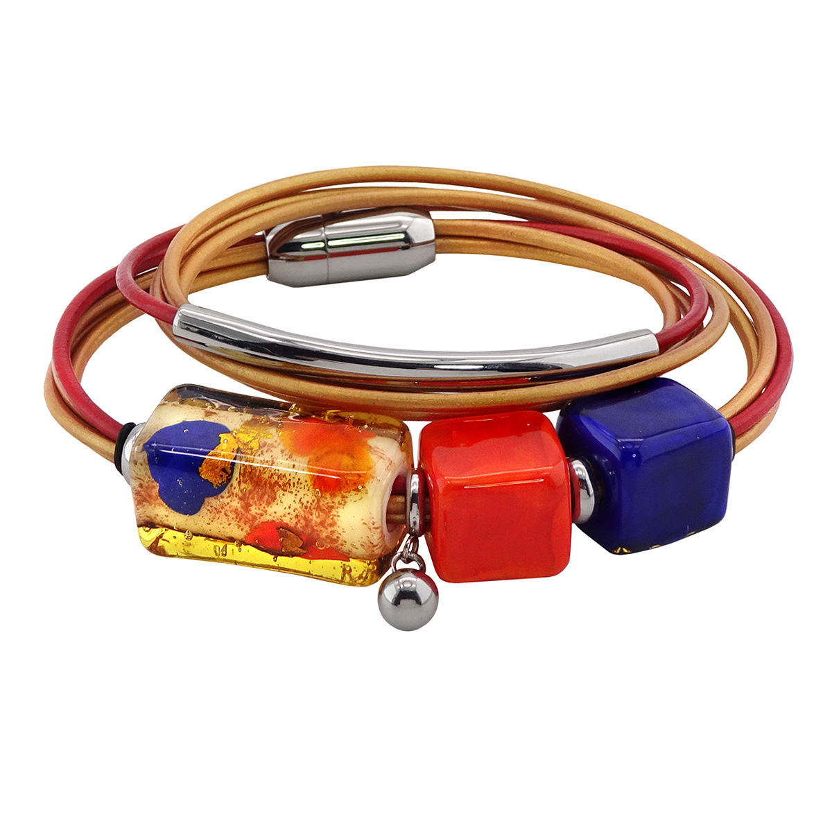 Браслет из муранского стекла SAMBA R3938